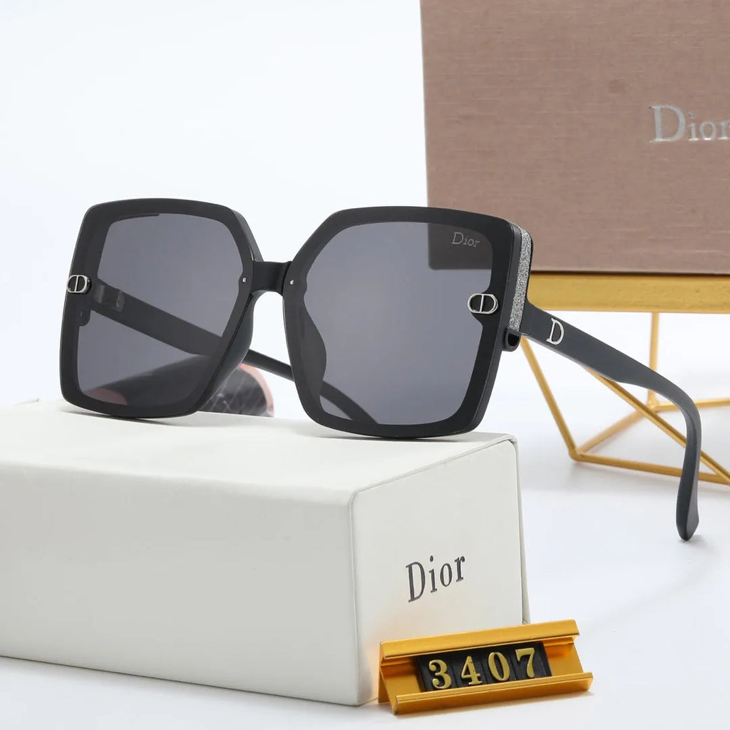 Frosted Mirror Leg Polarized Sunglasses V455219