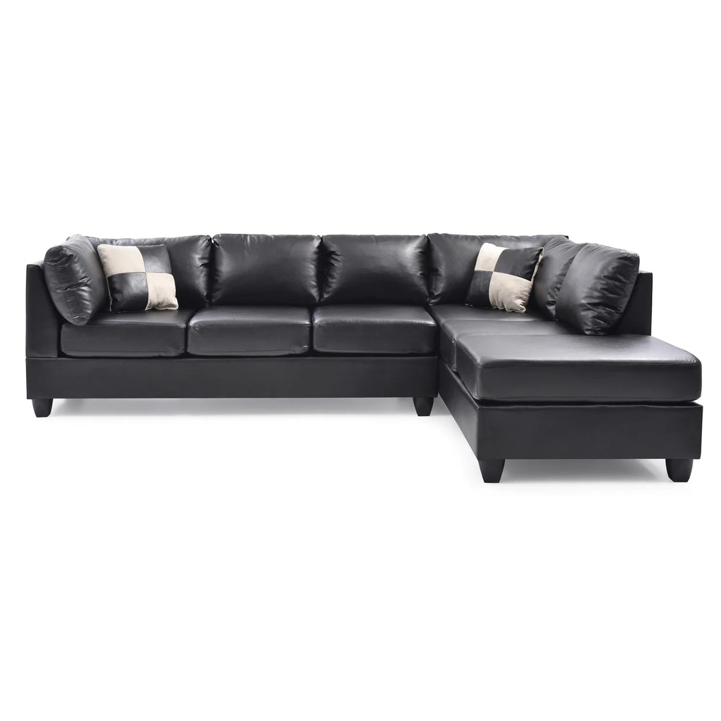 Black Sectional Q2543