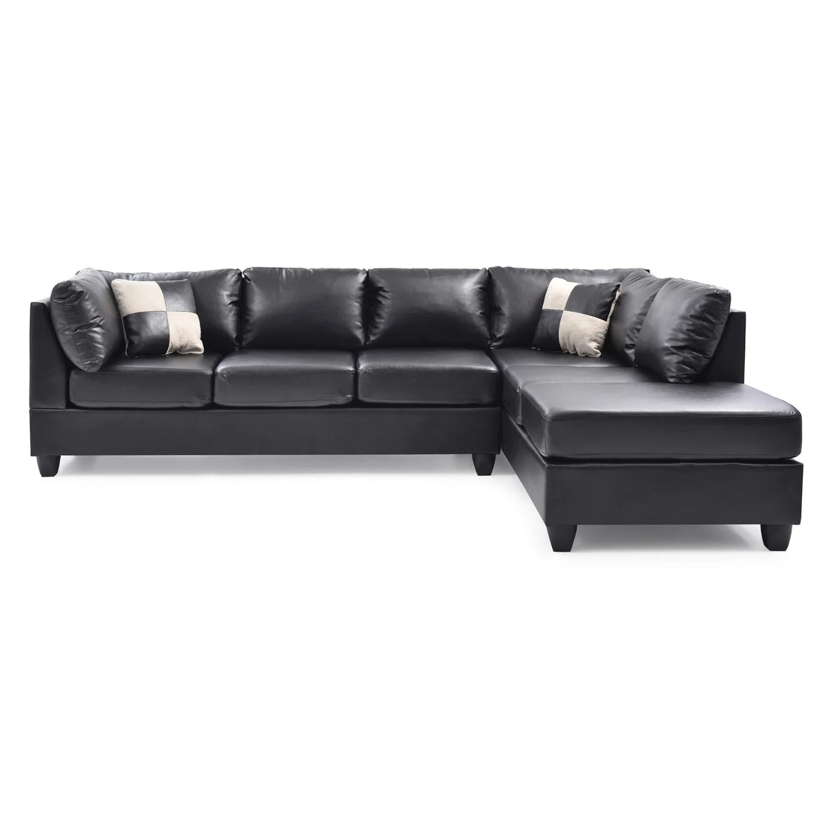 Black Sectional Q2543