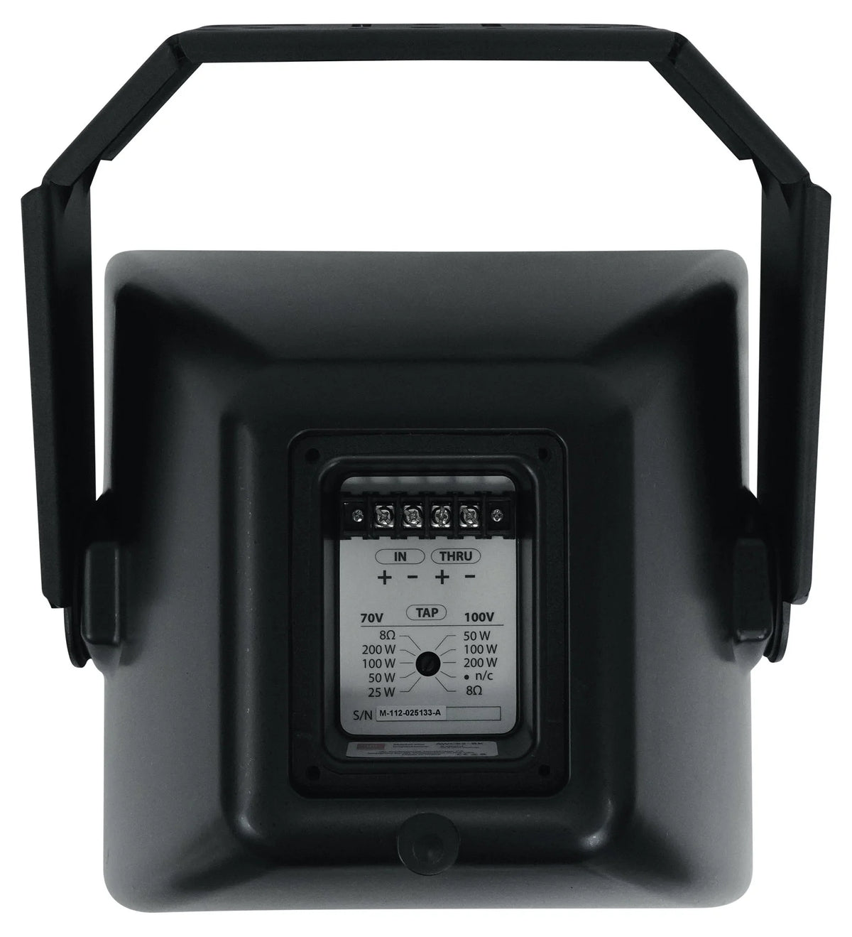 8" Black Indoor/Outdoor Surface Mount Commercial Speakers I100