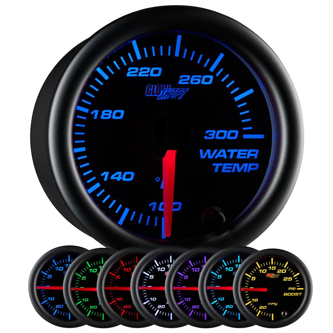 Black Water Temperature Gauge I9940