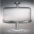 Clear Glass Cake Stand with Dome M5888