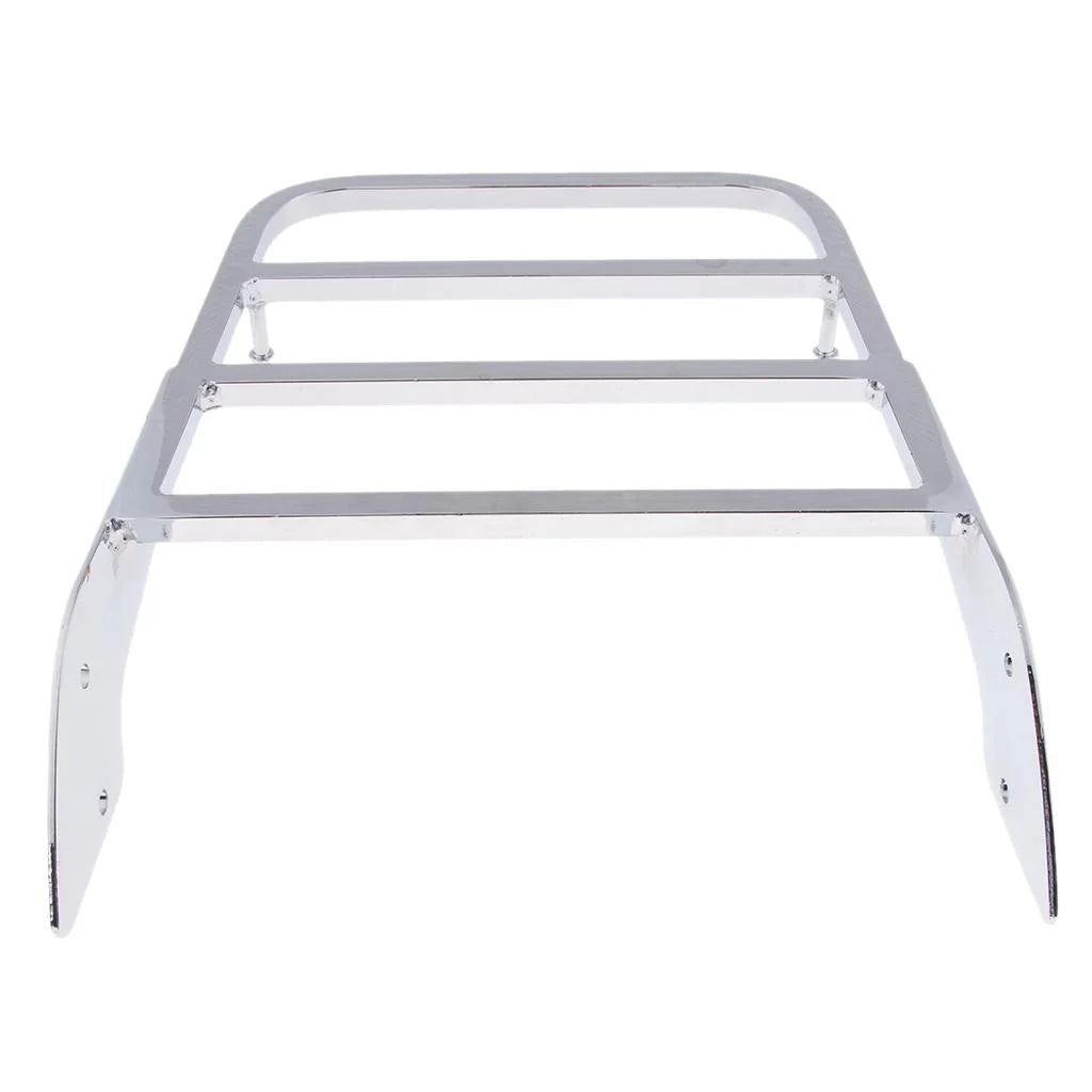 Chrome Motorcycle Sissy Bar Luggage Rack J605821