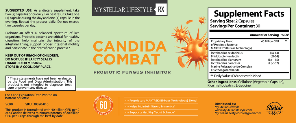 60 Capsules Probiotic F5314