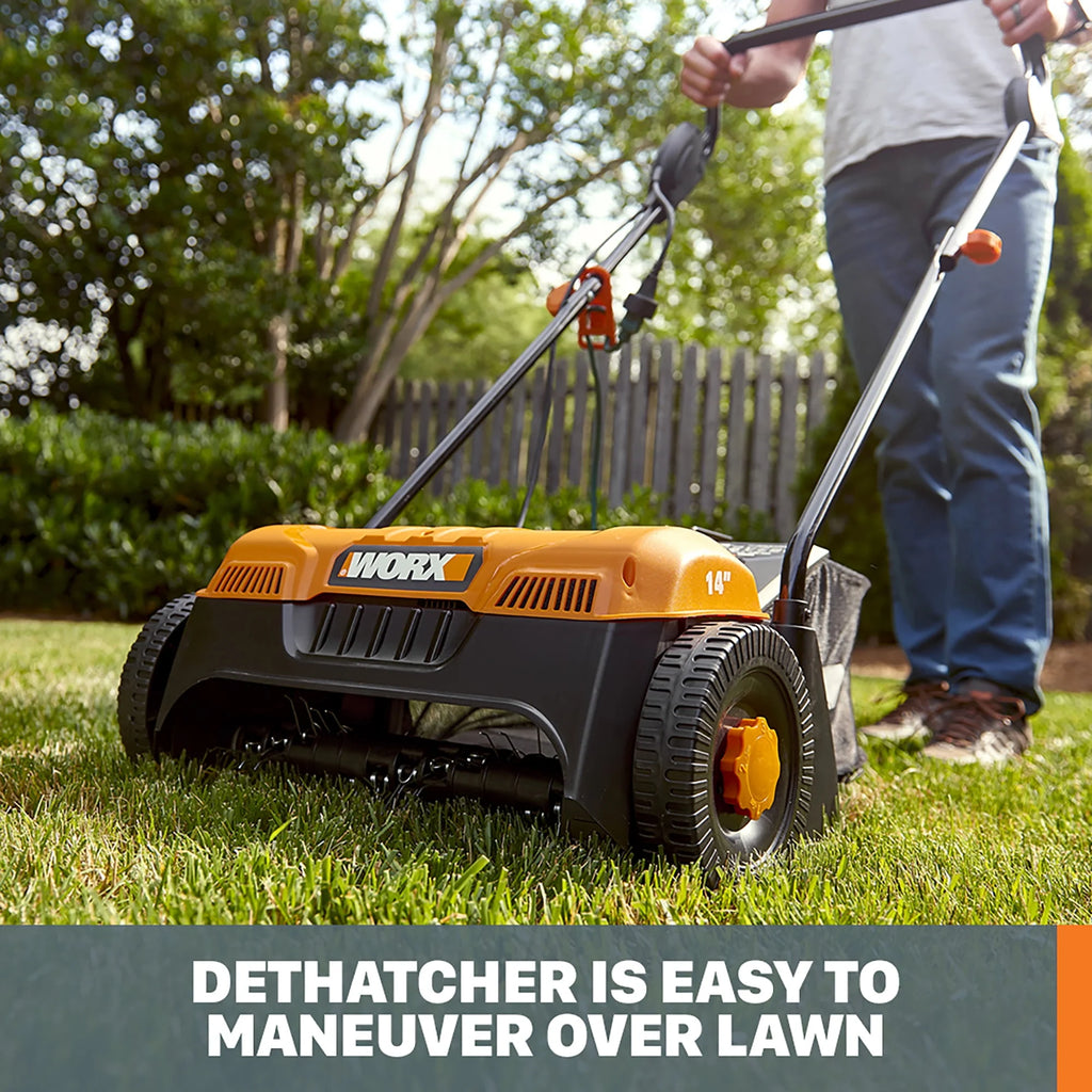 14 Amp Walk Behind Electric Dethatcher K9057