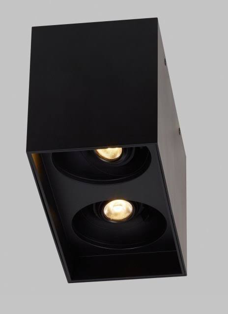 Matte Black LED Flush Mount V864