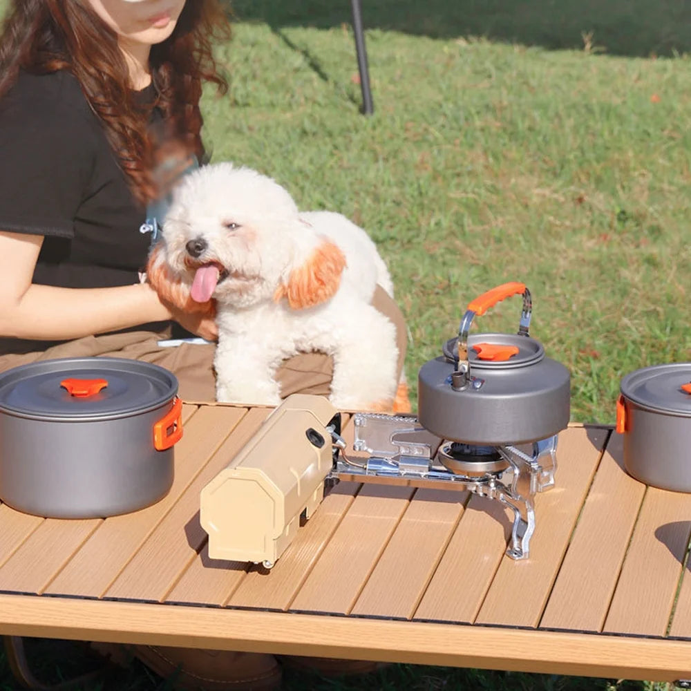 Portable Butane Camping Stove with Carrying Bag S180