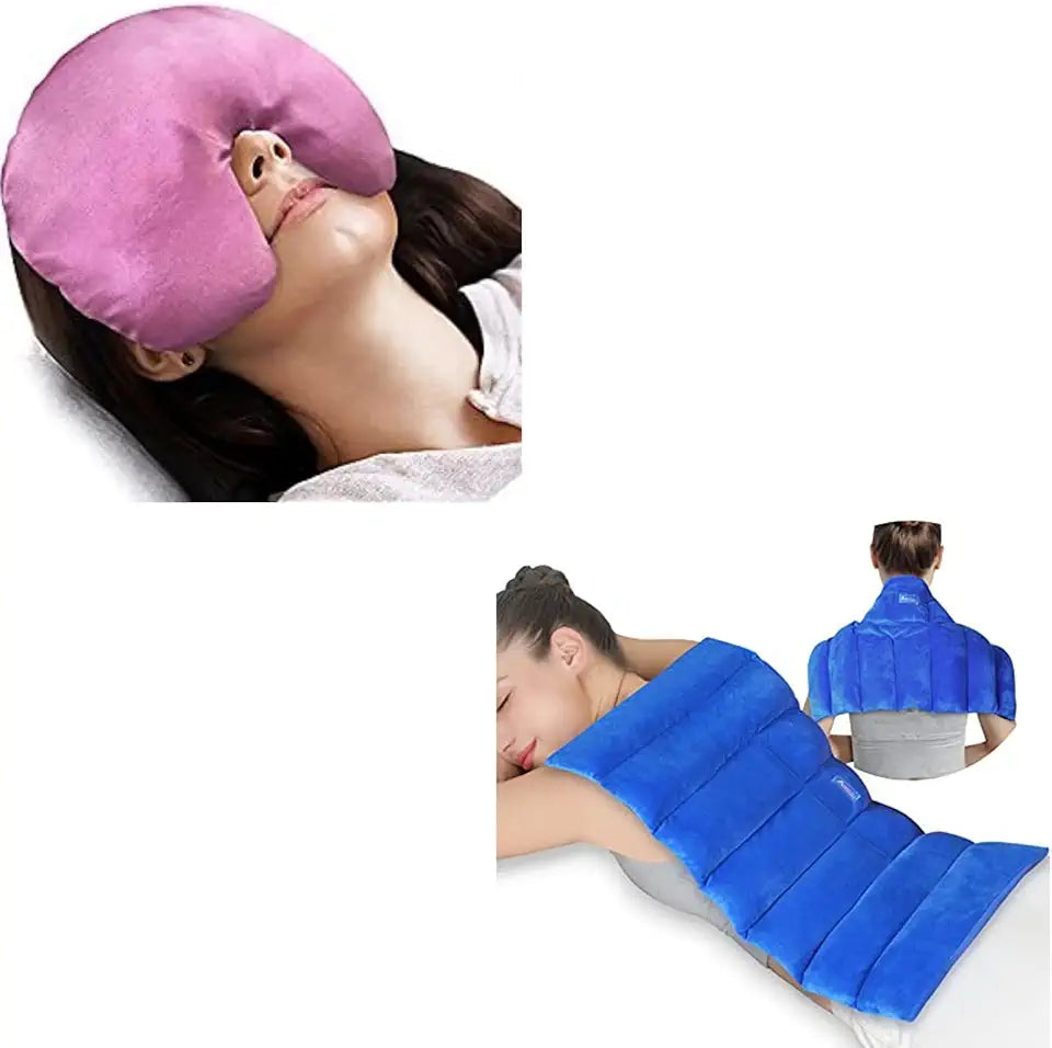 Microwavable Face Heating Pad and Large Microwave Heating Pad V23788