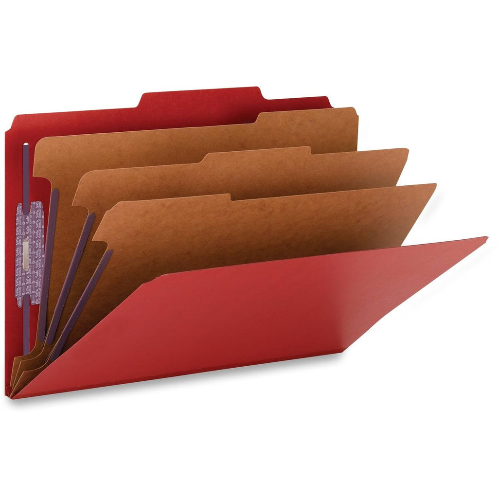 Colored Pressboard Classification Folders with Fastener F447133
