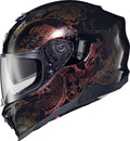 Black Motorcycle Helmet D2263