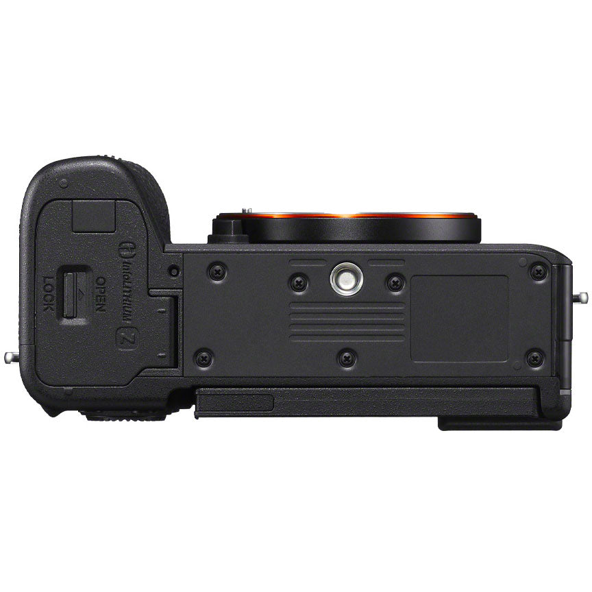 Silver Full Frame Mirrorless Interchangeable Lens Hybrid Camera Body with Photography Bag Case, Extra Battery, Charger, Tripod I885
