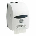 White Hard Roll Towel Dispenser H1828