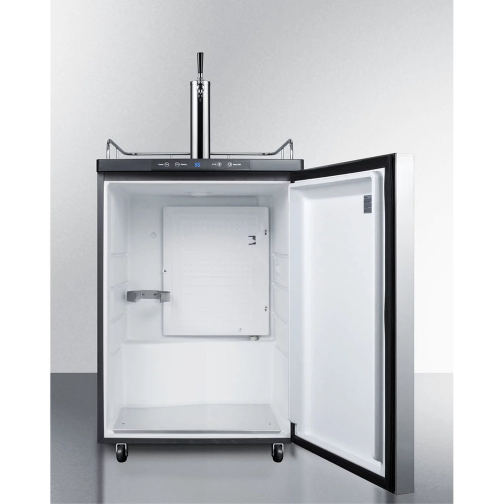 Built-in Beer Dispenser with Digital Thermostat and Stainless Steel Door O6510