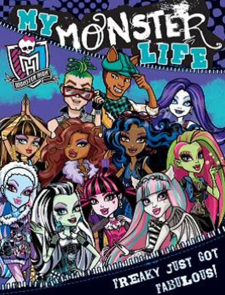 Monster High My Monster Life Hardcover X277212
