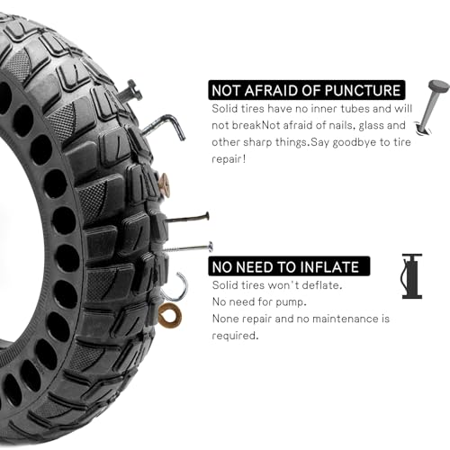 10 inch Solid Rubber Scooter Tires S9157