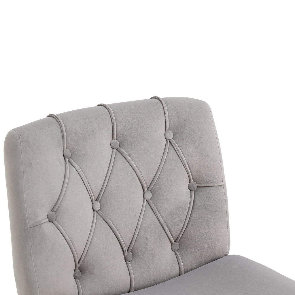 Armless Adjustable Swivel Desk Chair X22810