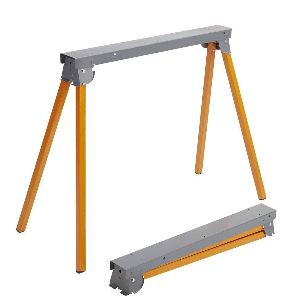 Folding Sawhorse Pair, 33-inch Tall H628