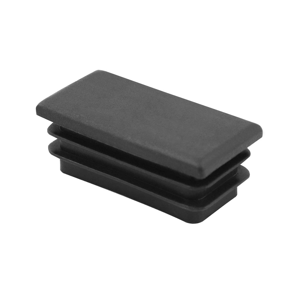 10 PCS Black Plastic Plug End Cap O695