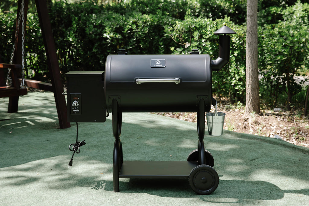 Wood Pellet Grill & Smoker 8-in-1 with Automatic Temperature Control H388