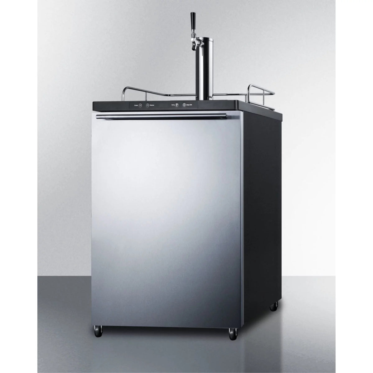 Built-in Beer Dispenser with Digital Thermostat and Stainless Steel Door O6510