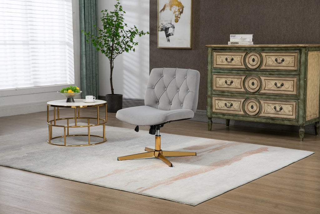 Armless Adjustable Swivel Desk Chair X22810