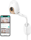 Smart Baby Monitor with Wall Mount, 1080p HD Night Vision Camera, 2-Way Audio O478