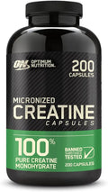 Micronized Creatine Monohydrate Capsules 2500mg 200 Capsules U105269