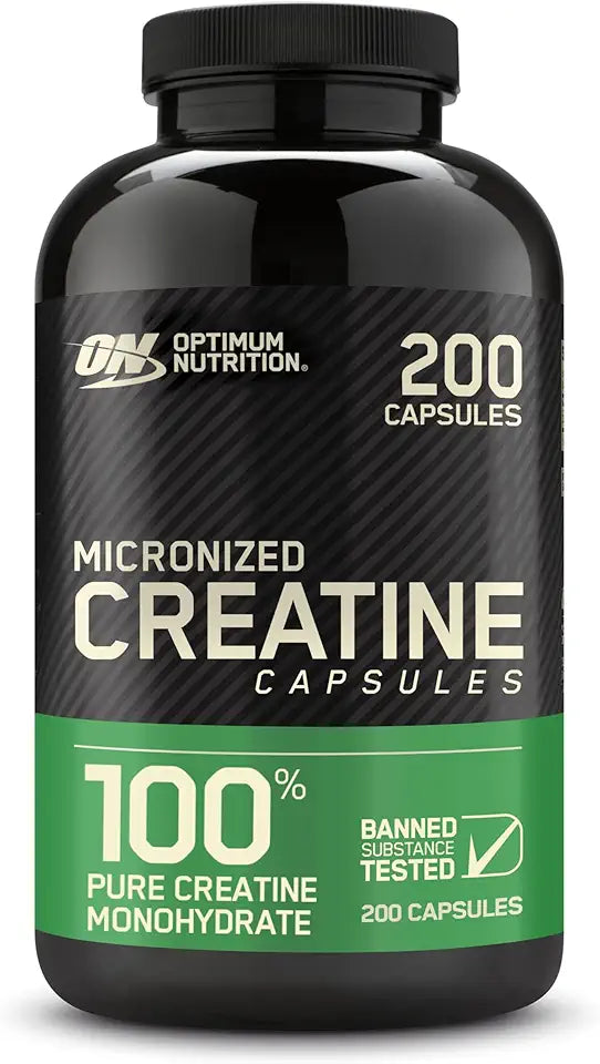 Micronized Creatine Monohydrate Capsules 2500mg 200 Capsules U105269