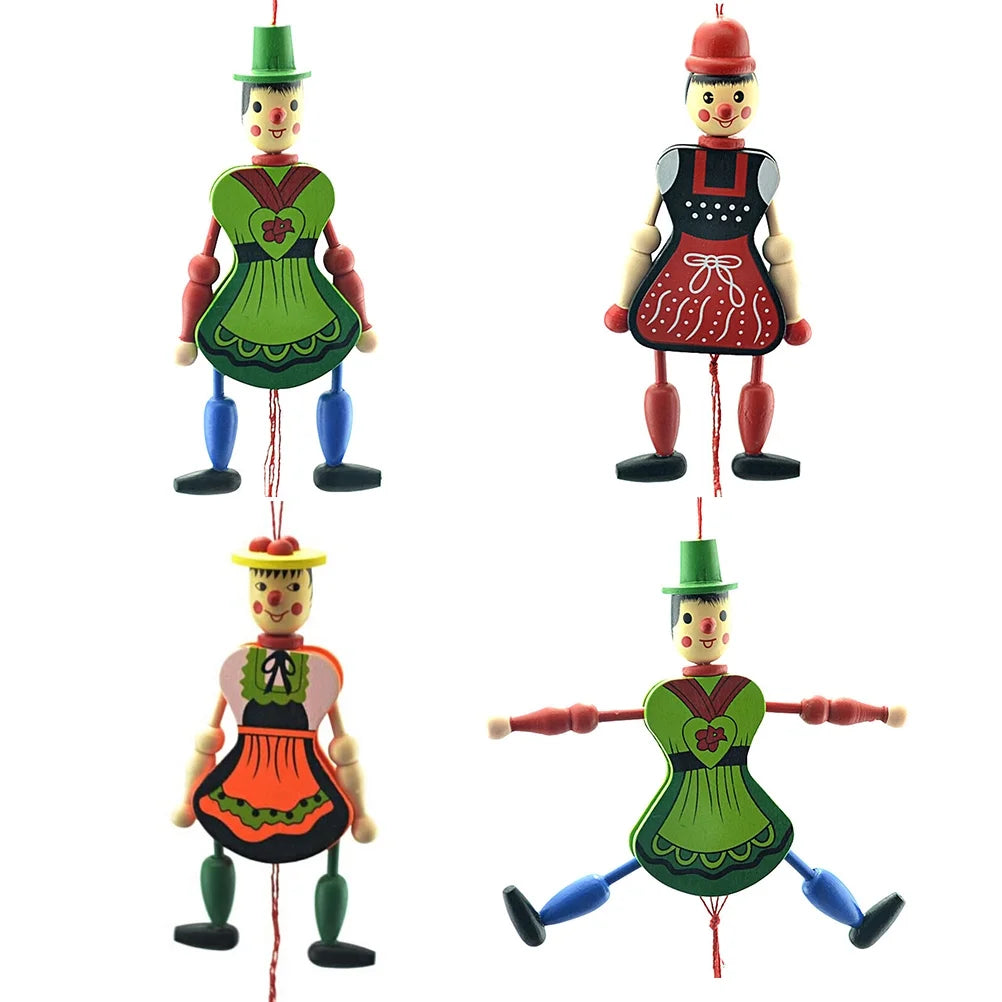 Wood Marionette Puppet Doll with Strings T148217