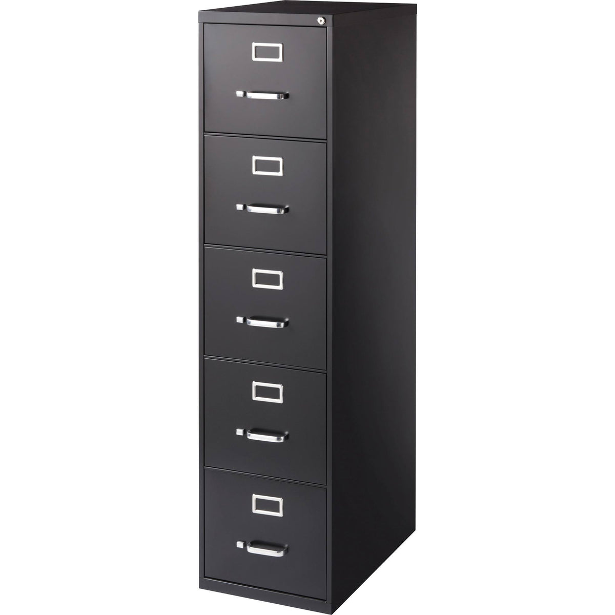 Black 5-Drawer Vertical File Cabinet K4285
