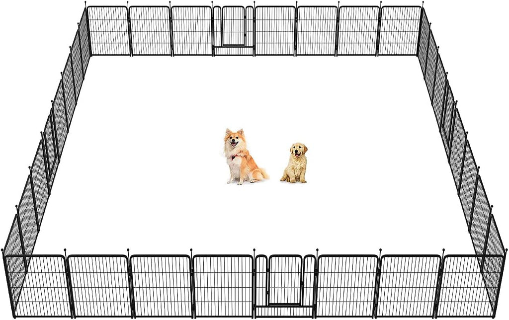 8/32 Panels Pet Playpen, 32 Height G842763