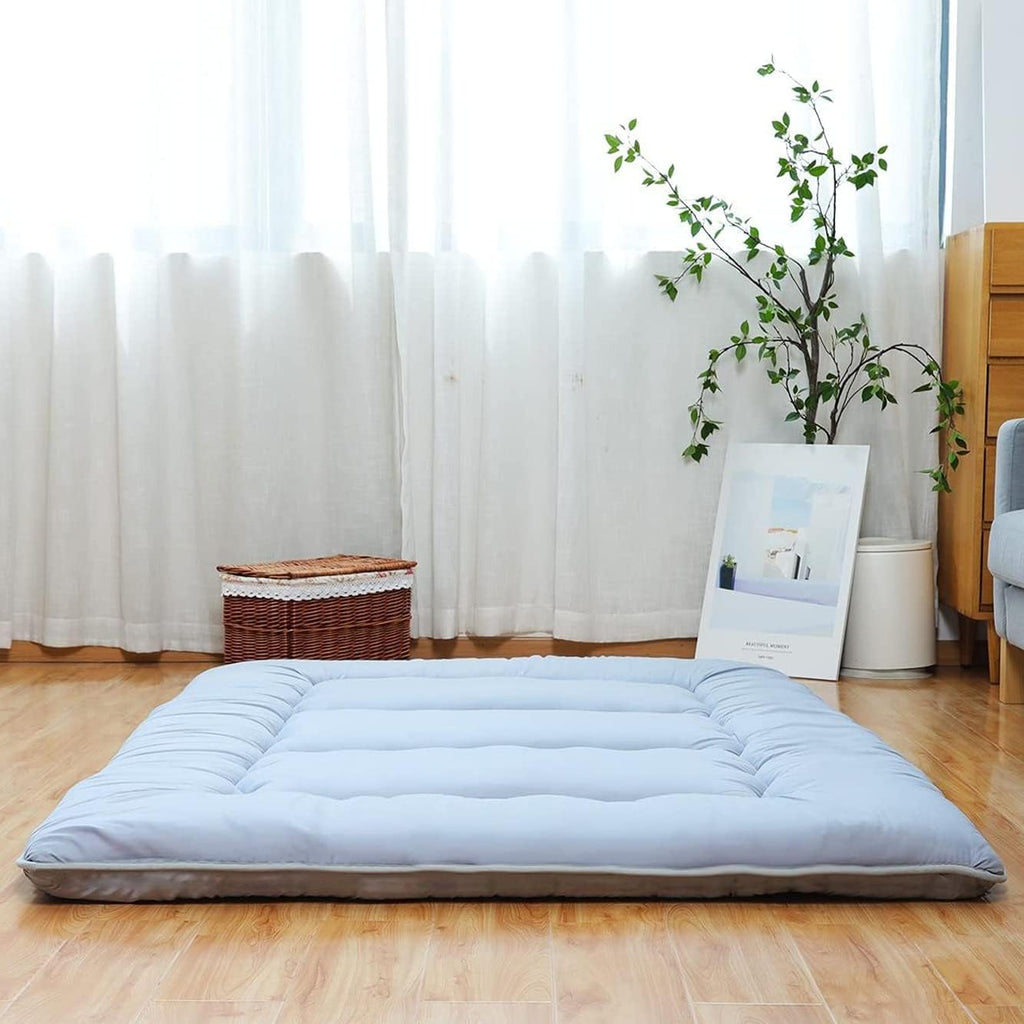 Japanese Floor Mattress Foldable Tatami Mat with Washable Cover H9137