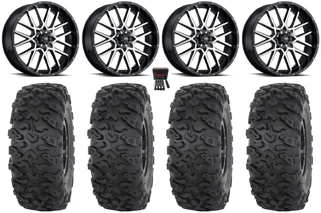 18" Machined Wheels 37" T4 Tires Z14585