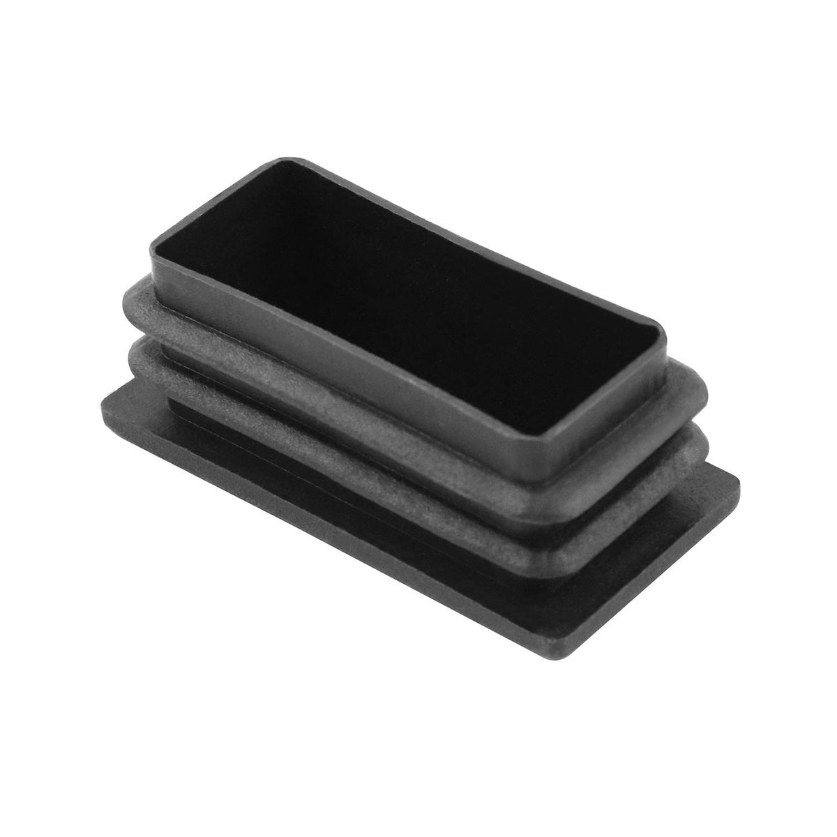 10 PCS Black Plastic Plug End Cap O695