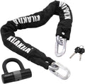 Heavy Duty 12mm Chain Bicycle Lock with 16mm U Lock N821944