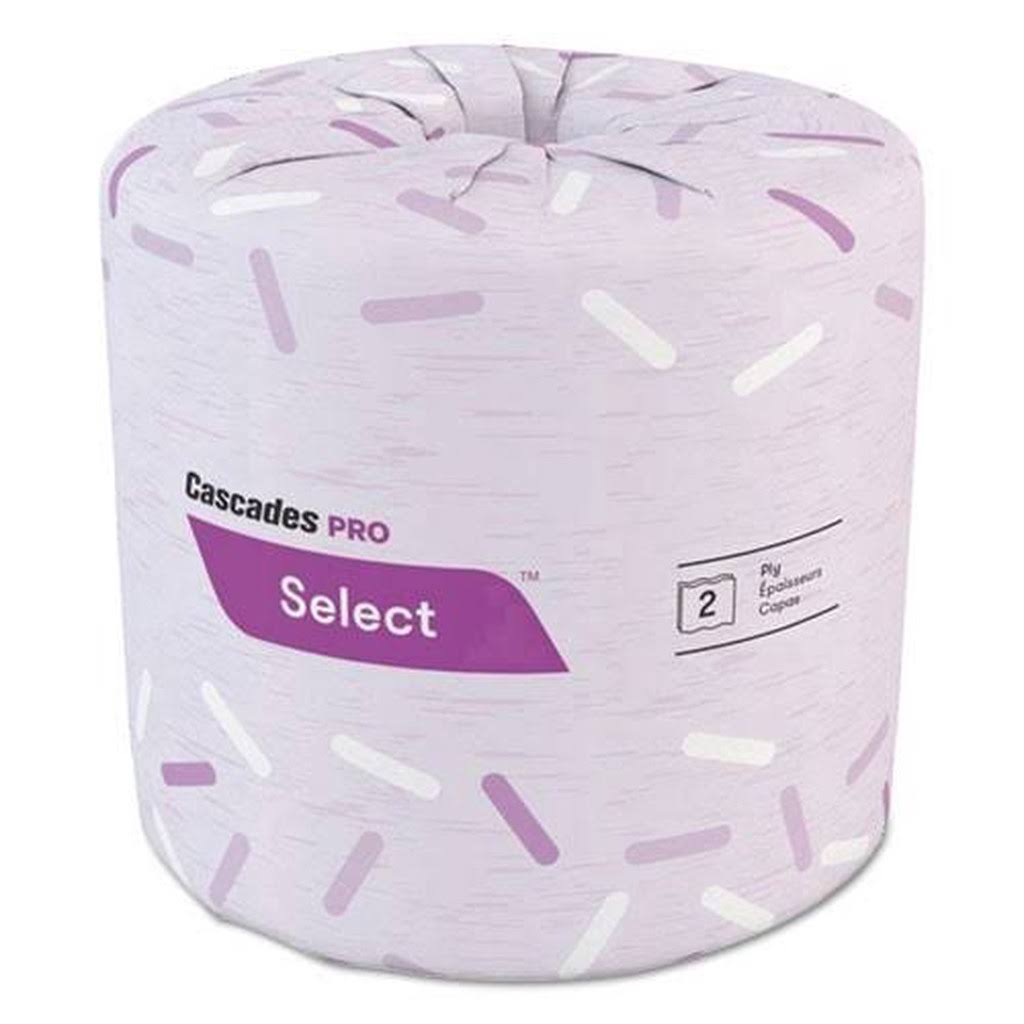 White 2-Ply Bath Tissue, 500 Sheets/Roll, 96 Rolls/Carton H2632