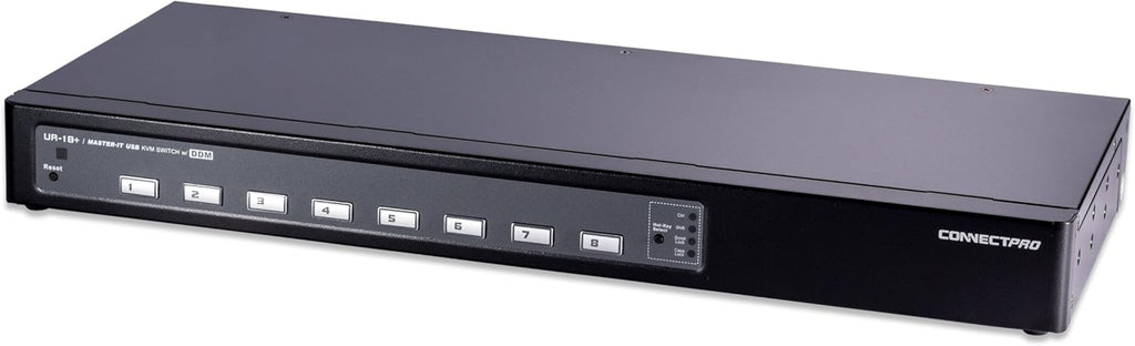 4-port USB KVM Switch with 4 KVM Cables E107216
