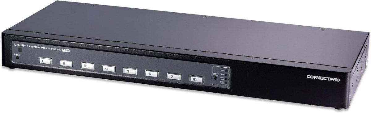 4-port USB KVM Switch with 4 KVM Cables E107216