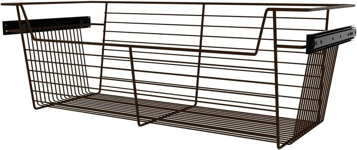 Bronze Wire Pullout Storage Basket for Cabinet F8575