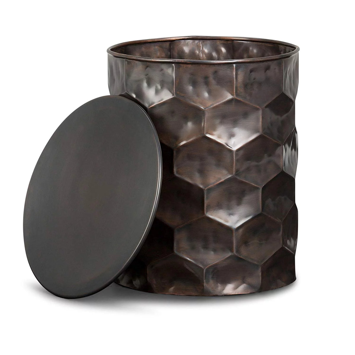 Metal Storage Accent Side Table H867852