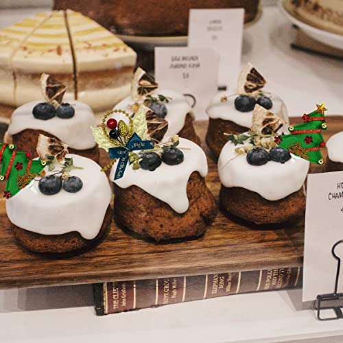24pcs Christmas Cake Toppers O624