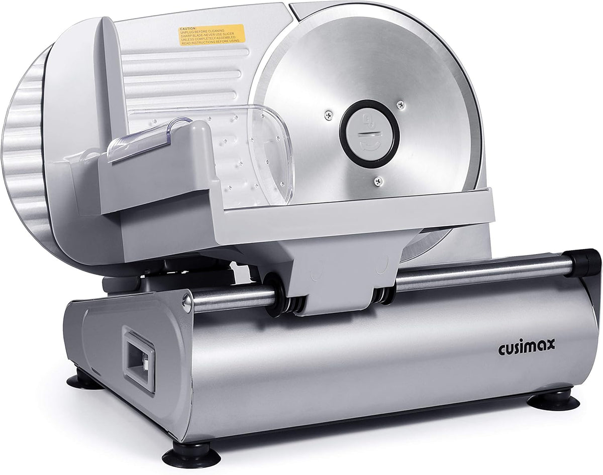 Electric Food Slicer with 7.5" Removable Stainless Steel Blade I662