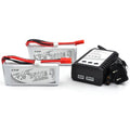 7.4V 2500mAh LiPo Battery with Banana Connector and B3 Charger J49739