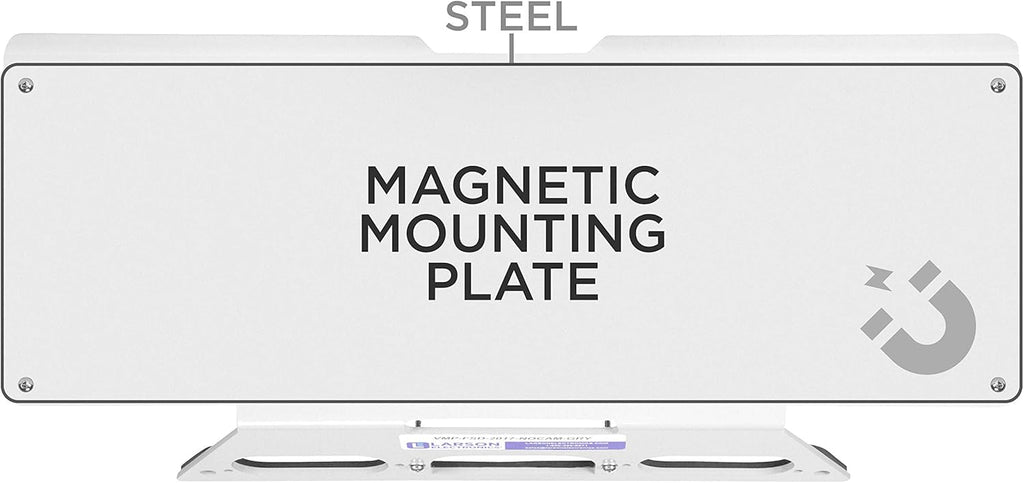 Aluminum Body Truck No Drill Mounting Plate for Magnetic Lights Pack of 2 U7930