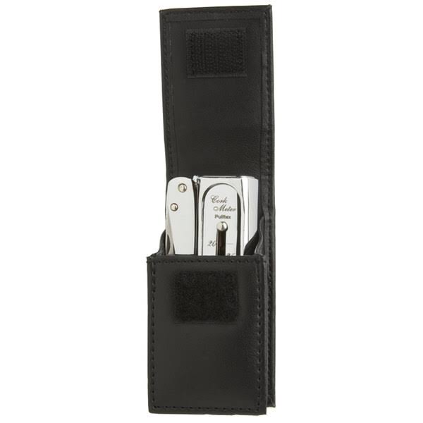 Compact Chrome-Plated Corkscrew with Pouch Q5558