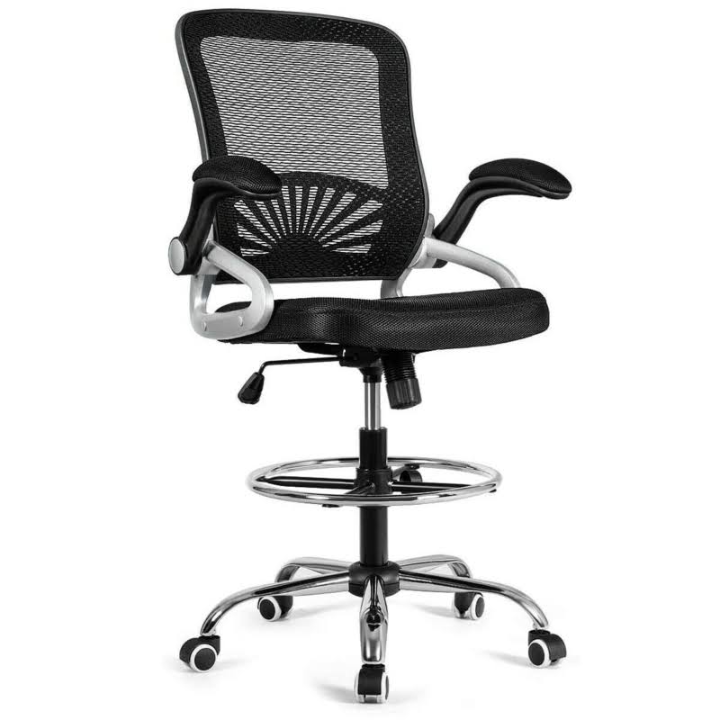 Adjustable Height Mesh Drafting Chair R28553