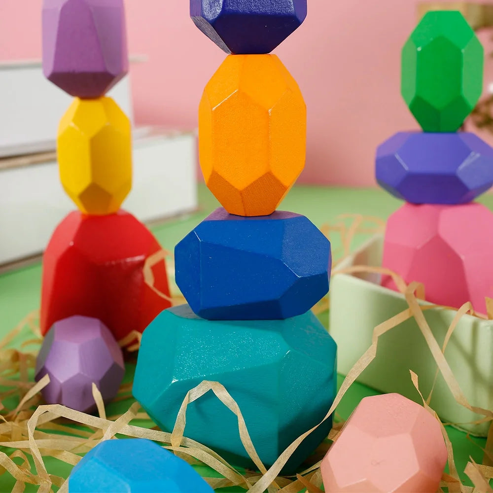 Wooden Building Blocks Set Y257