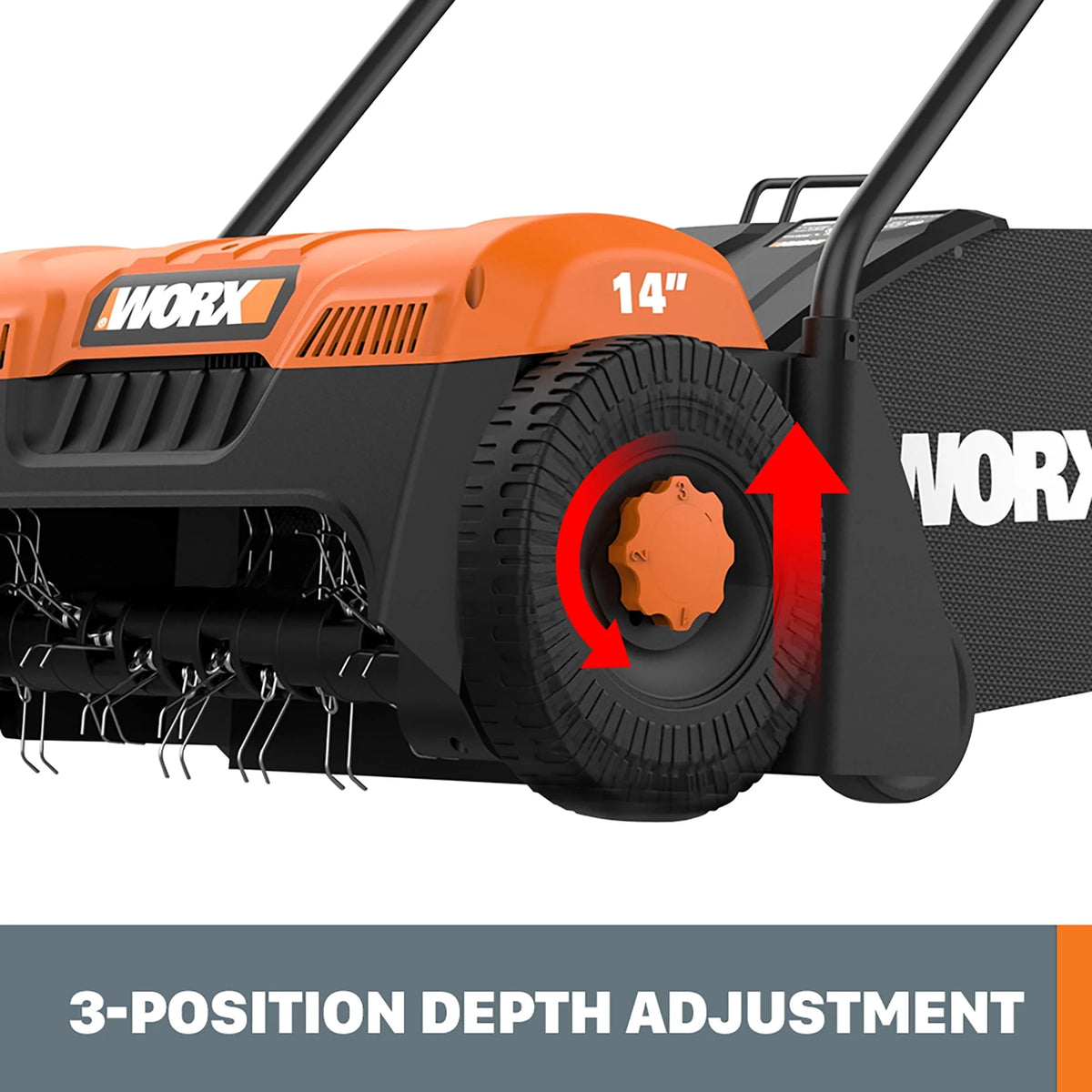 14 Amp Walk Behind Electric Dethatcher K9057