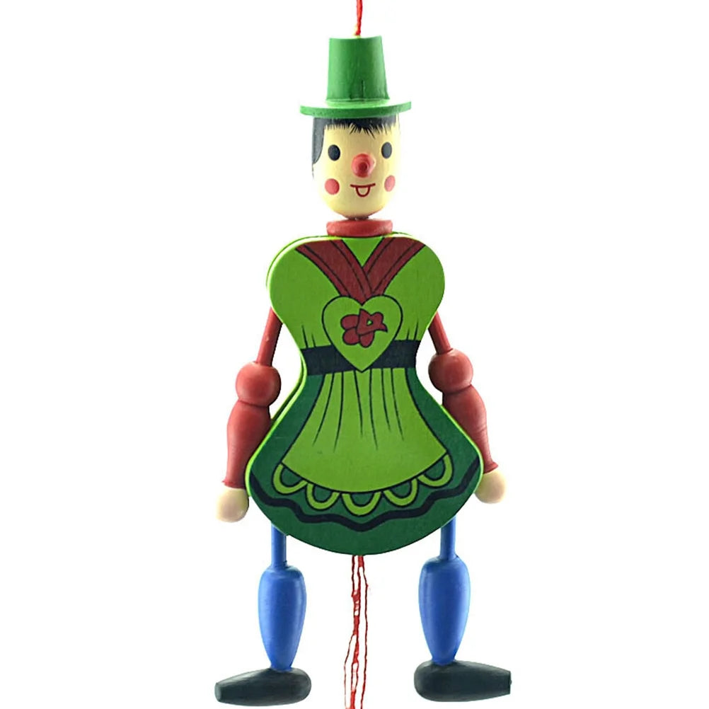 Wood Marionette Puppet Doll with Strings T148217
