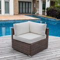 Handwoven Wicker Single Sofa Set C468